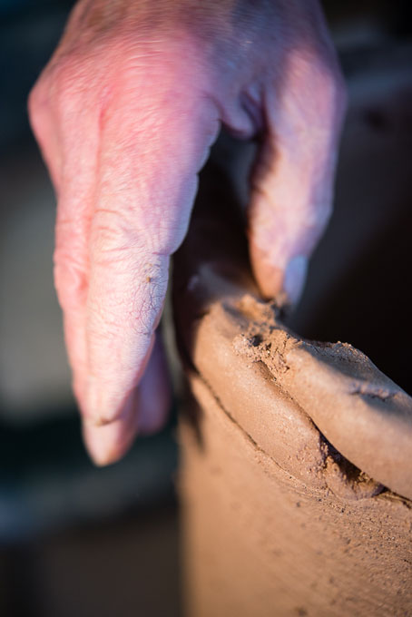 Robin Welch in his studio 2016